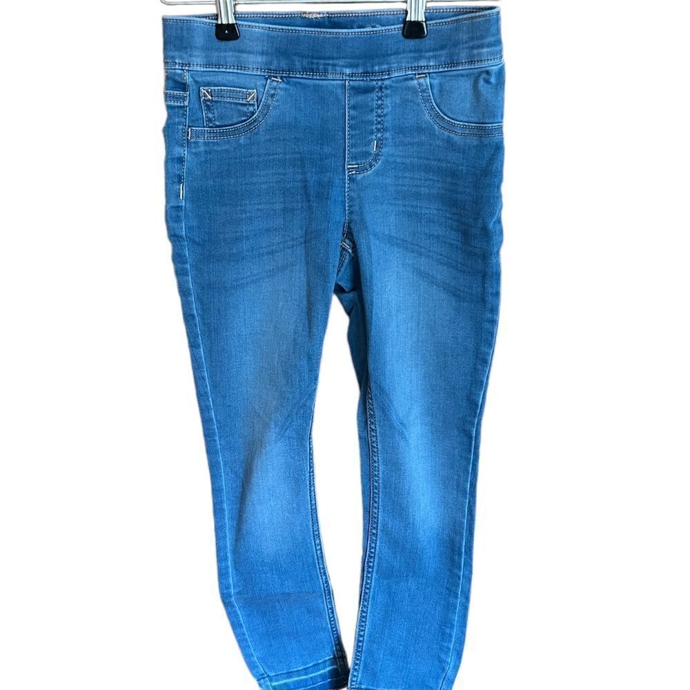 ‎Justice light wash like new girls jeggings size 8
